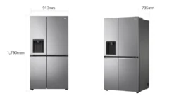 LG Kühl-Gefrierkombination 635L French Door NatureFRESH Edelstahl GSLV70PZTF -Kaufland Verkäufe 2bf844c57fdd8f5fe782edf16c3a3c5f