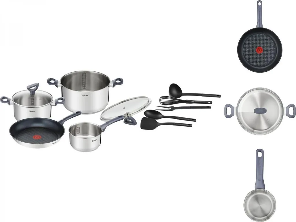 Tefal G713SB Daily Cook Set - Koch-Set - Schwarz/silber 10 Tefal G713SB Daily Cook Set - Koch-Set - Schwarz/silber – Bild 8