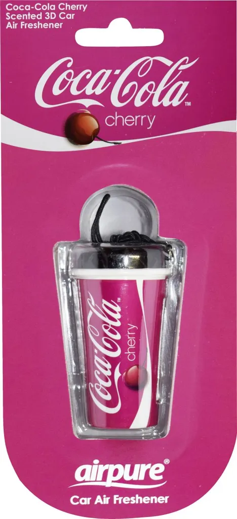 Airflair Lufterfrischer Coca Cola 3D Becher Cherry Kirsche 3 Airflair Lufterfrischer Coca Cola 3D Becher Cherry Kirsche