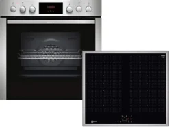 Neff XED456I Einbauherd-Set Mit Induktions-Kochfeld, SCHOTT CERAN® - Edelstahl
