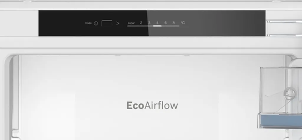 Bosch Serie | 4 Einbau-Kühlschrank, 122.5 X 56 Cm, Flachscharnier KIR41VFE0, Multi Box XXL, Super Cooling 5 Bosch Serie | 4 Einbau-Kühlschrank, 122.5 X 56 Cm, Flachscharnier KIR41VFE0, Multi Box XXL, Super Cooling – Bild 3