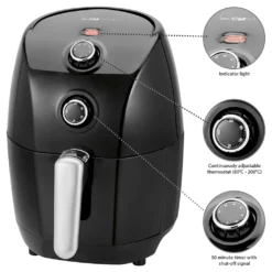 CLATRONIC Heißluft-Fritteuse FR 3698 H Schwarz -Kaufland Verkäufe 2de4fe9e3c7004a0f347291bfa49a4c3