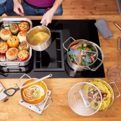 Rösle RÖSLE Topfset Expertiso 4 Teilig Kochtopfset Edelstahl Kochgeschirr 15 Rösle RÖSLE Topfset Expertiso 4 Teilig Kochtopfset Edelstahl Kochgeschirr -Kaufland Verkäufe 2deed23eebc8a01a27f8989d8f4d2997