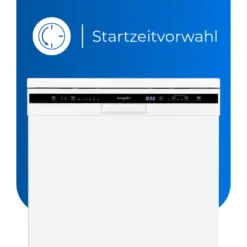 Exquisit Geschirrspüler GSP6312-030D Weiss | 11 Liter | Display | Auto-Door-Open -Kaufland Verkäufe 2e294ccacea04f264ad1c2713a082f21