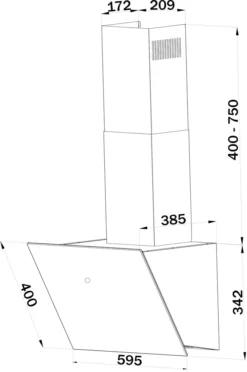 Bomann DU 7606.1 G Dunstabzugshaube 60 Cm Kopffreihaube, Bürstenloser DC-Motor Geräuscharm, Glas-Front, 9 Leistungsstufen, LED Beleuchtung, Inkl 5-lagiger Aluminium-Filter Abluftschlauch -Kaufland Verkäufe 2ea3d4eeb6296c6a827011601766c9fc