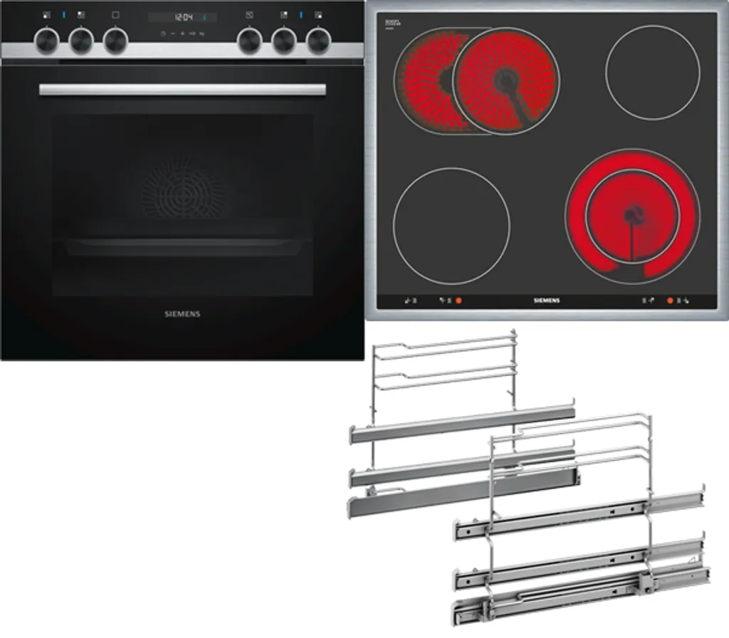 Siemens EQ521KT00B Herd-Set Incl. Backauszug 4 Siemens EQ521KT00B Herd-Set Incl. Backauszug – Bild 2