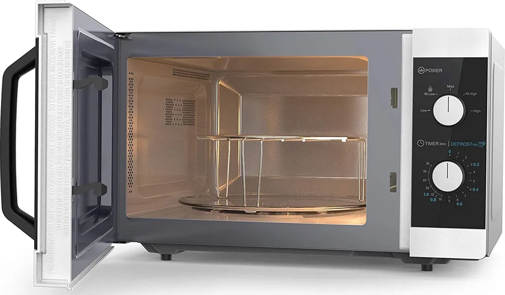 Sharp YC-MS31E-S Mikrowellen - Silber 7 Sharp YC-MS31E-S Mikrowellen - Silber – Bild 5