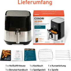 Cosori 5.5L XXL Heißluftfritteuse Mit Dörr-Funktion 23 Cosori 5.5L XXL Heißluftfritteuse Mit Dörr-Funktion -Kaufland Verkäufe 2f532d26416a4d2d3b7020068f2aad8f