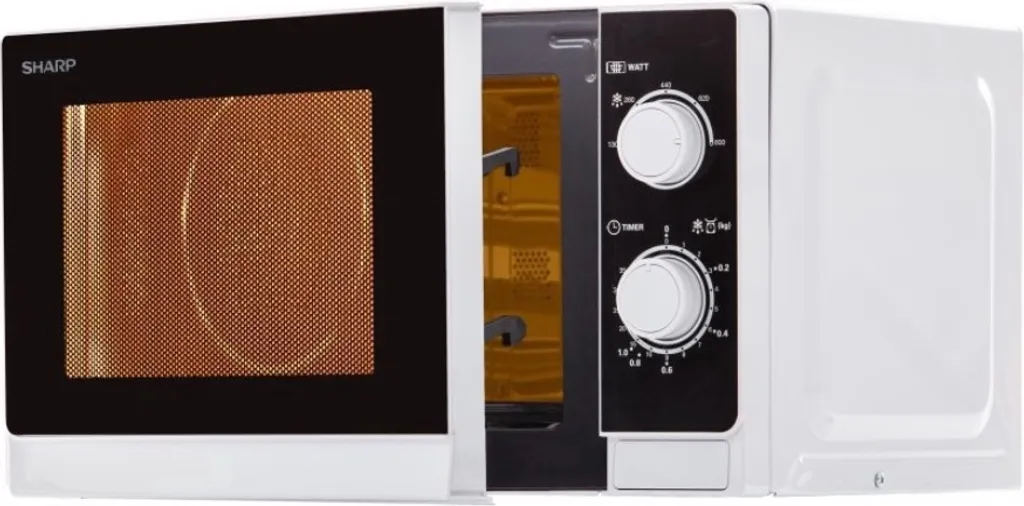 Sharp R200INW Mikrowelle Silbermetallic 11 Sharp R200INW Mikrowelle Silbermetallic – Bild 9