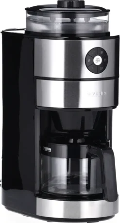 Severin KA 4811 Filterkaffeemaschine Mit Mahlwerk Für 6 Tassen Edelstahl Schwarz -Kaufland Verkäufe 2f9b91706e400dbf31de733f02b55731