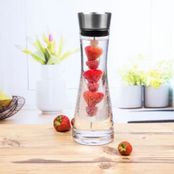 Wasserkaraffe Glas 1 L Mit Früchtespieß Edelstahl Ausguss -Kaufland Verkäufe 2faabea8579ea29cc8c557986228d49c