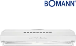 Bomann Dunstabzugshaube DU 623.3 Weiß, Unterbaufähig, Umluft-oder Abluftbetrieb, 3 Leistungsstufen, LED Beleuchtung -Kaufland Verkäufe 2fd27669ffac9618b0737329c514c44c