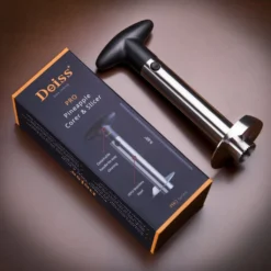 Deiss PRO Ananasschneider - 2 In 1 Edelstahl Ananasschneider & Schäler - Macht Die Perfekten Ananas Ringe Ohne Eine Sauerei - Spülmaschinenfest -Kaufland Verkäufe 2ffc0a401393de212b2ec1d0e455a0bc