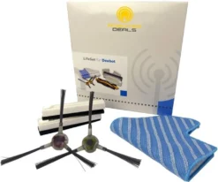 Roboter-Deals Zubehör-Set Für Deebot Slim 1 Und 2 (2x Filter, 2x Sietenbürste, 1x Pad)