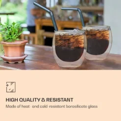 DUOS 6X 410ml Jumbo Doppelwandige Thermo-Gläser + 6X Edelstahl-LÖFFEL, Für Latte Macchiato, Cocktails, Vorspeisen By Feelino 11 DUOS 6X 410ml Jumbo Doppelwandige Thermo-Gläser + 6X Edelstahl-LÖFFEL, Für Latte Macchiato, Cocktails, Vorspeisen By Feelino -Kaufland Verkäufe 302b02e48be9638bb4bcefd7ecb36b11