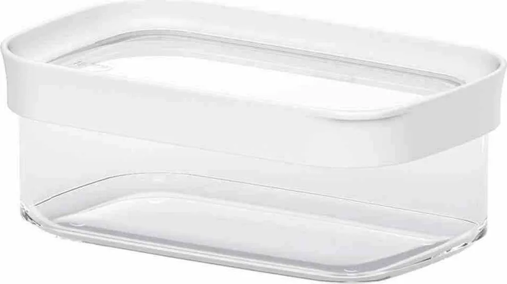 Emsa Trockenvorratsdose OPTIMA 0,45 Liter Transparent / Weiß 7 Emsa Trockenvorratsdose OPTIMA 0,45 Liter Transparent / Weiß – Bild 5