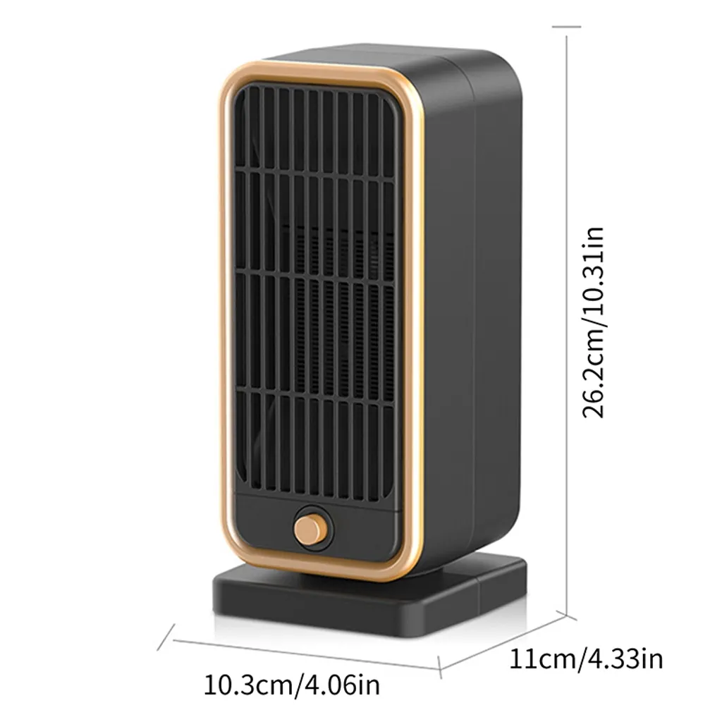 500W Keramik Heizlüfter Heizer Heater Heizung Heizgerät Elektroheizer 6 500W Keramik Heizlüfter Heizer Heater Heizung Heizgerät Elektroheizer – Bild 4