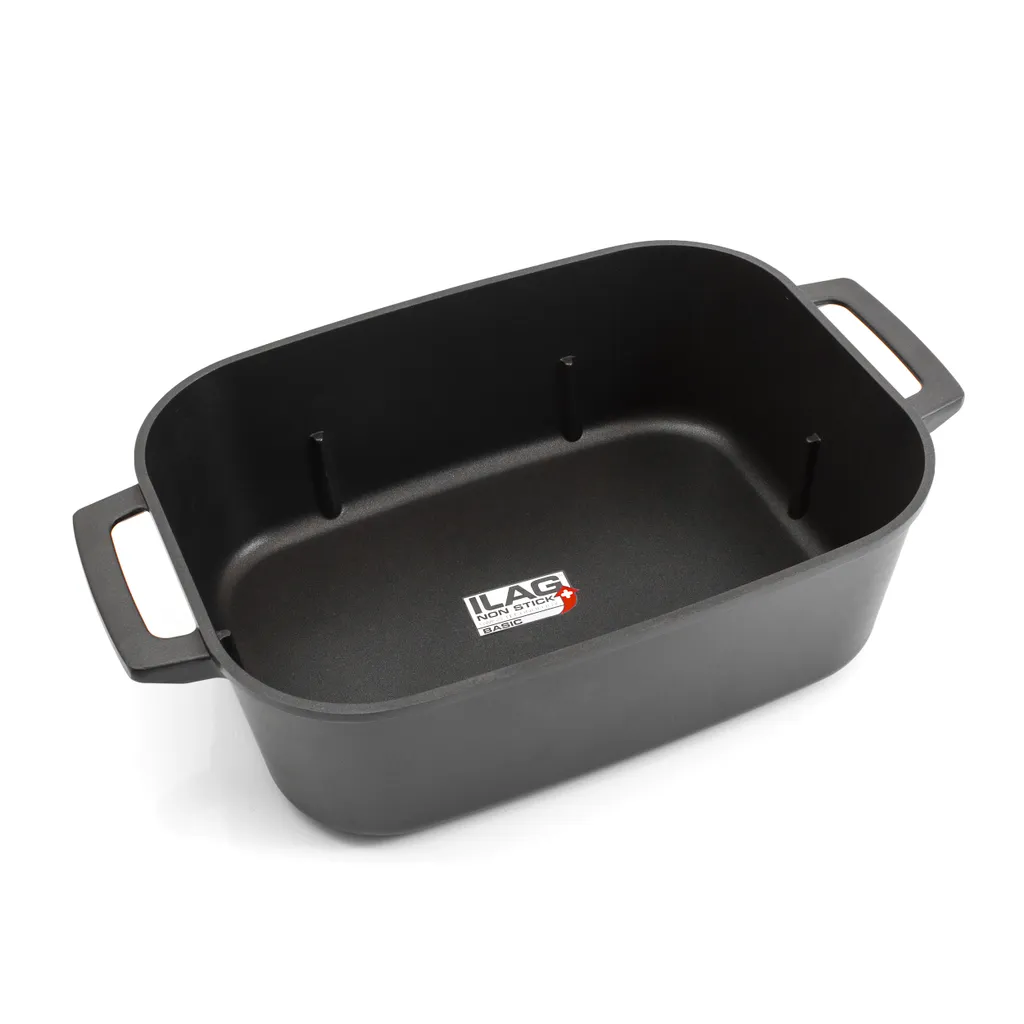 Karcher Induktions-Bräter Java Mit Deckel 8,5 L I Aluguss-Bräter Mit ILAG Antihaftbeschichtung Für Alle Herdarten Induktion + Elektro + Gas Etc. I Inkl. Deckel Mit Aromaknopf & Rosteinsatz 5 Karcher Induktions-Bräter Java Mit Deckel 8,5 L I Aluguss-Bräter Mit ILAG Antihaftbeschichtung Für Alle Herdarten Induktion + Elektro + Gas Etc. I Inkl. Deckel Mit Aromaknopf & Rosteinsatz – Bild 3