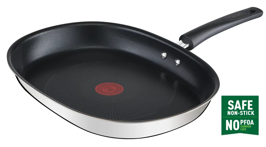 Tefal Emotion Fischpfanne Triply Oval 36x26 Cm E30212, Oval, Fischpfanne, Edelstahl, Titan, 175 °C, Aluminium, Edelstahl 3 Tefal Emotion Fischpfanne Triply Oval 36x26 Cm E30212, Oval, Fischpfanne, Edelstahl, Titan, 175 °C, Aluminium, Edelstahl