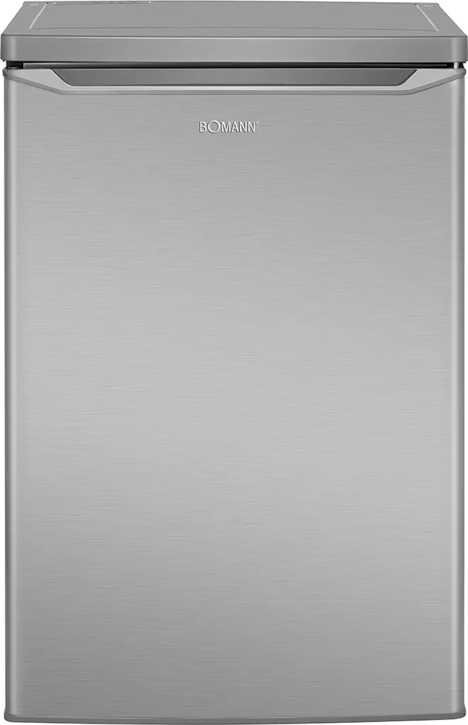 Bomann Kühlschrank Mit Gefrierfach Freistehend (109L) Leise Mit Kühl- Und Gefrierfach, Stand-Kühlschrank Mit Gefrierfach, Kühlkombination Fridge Mit LED Beleuchtung, KS 7248 Inox 3 Bomann Kühlschrank Mit Gefrierfach Freistehend (109L) Leise Mit Kühl- Und Gefrierfach, Stand-Kühlschrank Mit Gefrierfach, Kühlkombination Fridge Mit LED Beleuchtung, KS 7248 Inox