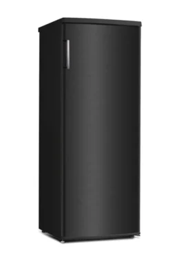 CHiQ Gefrierschrank CSD140D42FB, 146L, 125 X 55 Cm, Dunkle Edelstahl Optik, 5 Gefrierschubladen, Topcover, Externer Griff