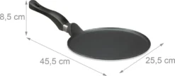 Relaxdays Crêpespfanne Aluguss Schwarz 25 Cm -Kaufland Verkäufe 315d8f0806f8ba9c3268eaad74b53ca4