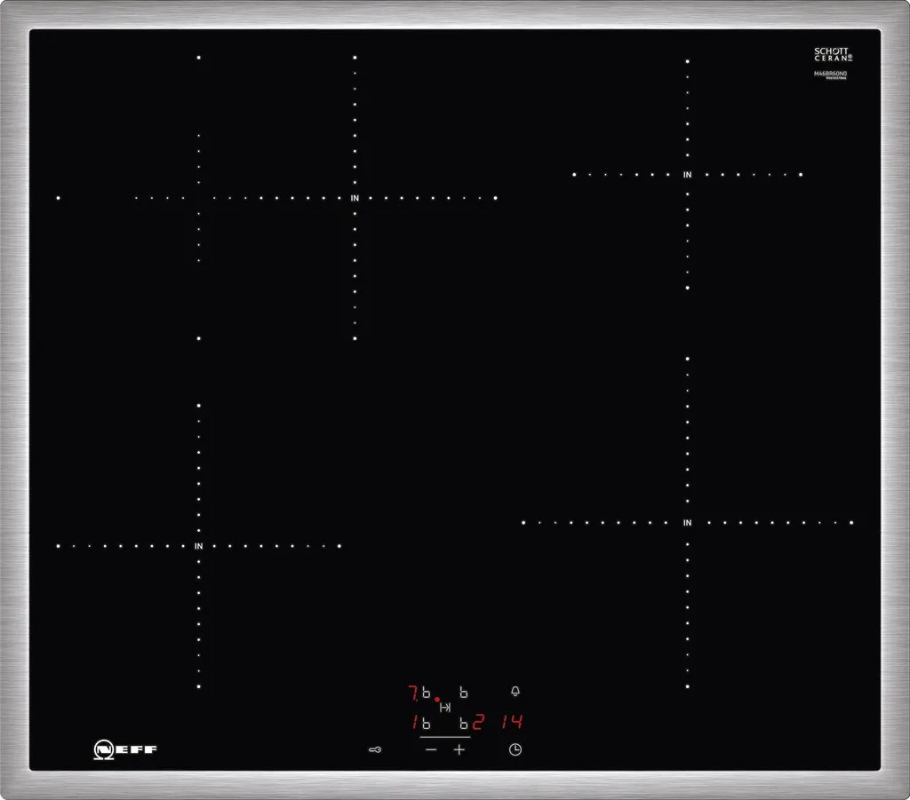 NEFF Herd-Set XE4I Bestehend Aus: E1CCD2AN1, M46BR60N0 4 NEFF Herd-Set XE4I Bestehend Aus: E1CCD2AN1, M46BR60N0 – Bild 2