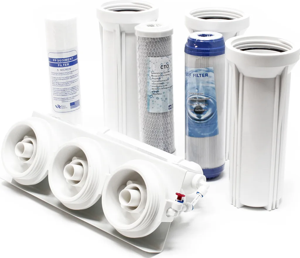 Naturewater NW-PR305 5-Stufenfilter Mit Wasserhahn, 2,5m Schlauch, Kurzdreiwegeventil Und Kugelhahn 5 Naturewater NW-PR305 5-Stufenfilter Mit Wasserhahn, 2,5m Schlauch, Kurzdreiwegeventil Und Kugelhahn – Bild 3