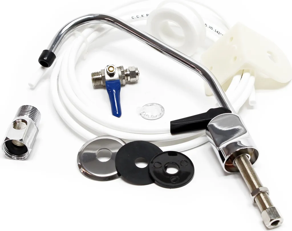 Naturewater NW-PR305 5-Stufenfilter Mit Wasserhahn, 2,5m Schlauch, Kurzdreiwegeventil Und Kugelhahn 6 Naturewater NW-PR305 5-Stufenfilter Mit Wasserhahn, 2,5m Schlauch, Kurzdreiwegeventil Und Kugelhahn – Bild 4