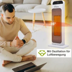 TroniTechnik Heizlüfter TT-PTC-02 Keramik Mit WIFI Und Fernbedienung 2000W -Kaufland Verkäufe 320e0e1146ce80f1d722e0e34c2a3493