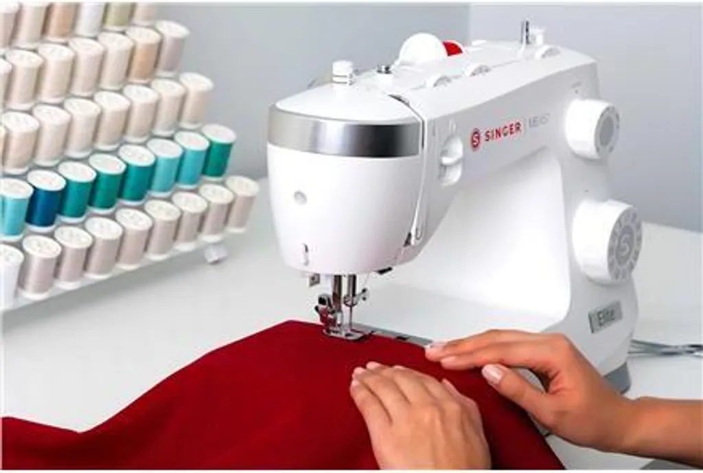 Singer Nähmaschine ME457 Stichzahl 33, Knopflochzahl 1, Weiß 16 Singer Nähmaschine ME457 Stichzahl 33, Knopflochzahl 1, Weiß – Bild 14