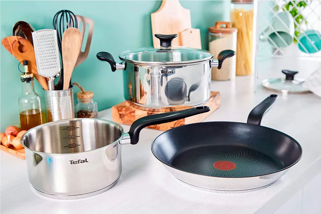 TEFAL E3090604 PRIMÄRE Edelstahlpfanne Mit Antihaftbeschichtung 28 Cm Induktionskompatibel 13 TEFAL E3090604 PRIMÄRE Edelstahlpfanne Mit Antihaftbeschichtung 28 Cm Induktionskompatibel – Bild 11