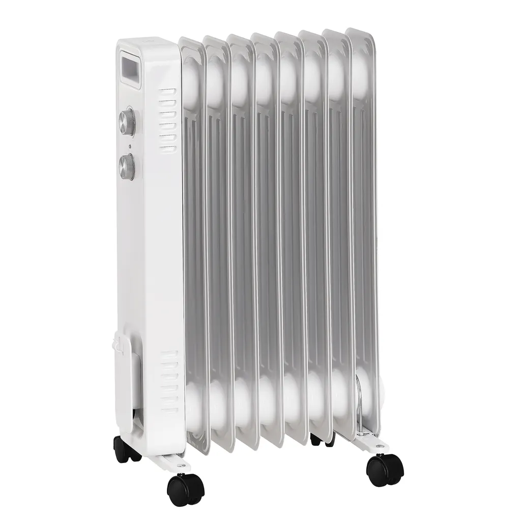 STAHLMANN Ölradiator ZR201 Weiss – Elektroheizung Energiesparend Bis 50 Qm Fläche – Heizung Elektrisch Mit Thermostat Und 3 Heizstufen – Elektrisches Heizgerät, Electric Heater, Watt:2000W 3 STAHLMANN Ölradiator ZR201 Weiss – Elektroheizung Energiesparend Bis 50 Qm Fläche – Heizung Elektrisch Mit Thermostat Und 3 Heizstufen – Elektrisches Heizgerät, Electric Heater, Watt:2000W