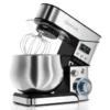 OSMOND 6Gang 5L Küchenmaschine Knetmaschine 1300W LCD StandMixer Edelstahl Rührschüssel Edelstahlschüssel Teigmaschin - Silber -Kaufland Verkäufe 33709b26d32cdd7252902c578d595e21