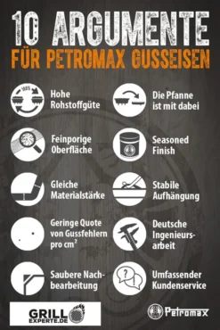 Petromax Kasserolle KR2 - Gusseisen - Feuertopf - Mit Deckel - 2 Liter Fassung - Mit Stiel -Kaufland Verkäufe 33a6c79c31ef29ea02a1a088092c772d