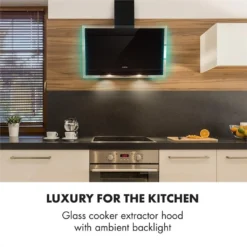 Mirage 90 Dunstabzugshaube 550 M³/h Touch-Panel RGB-Ambiente-Licht A++ -Kaufland Verkäufe 33dcf4221ce050459efdddc370088c94