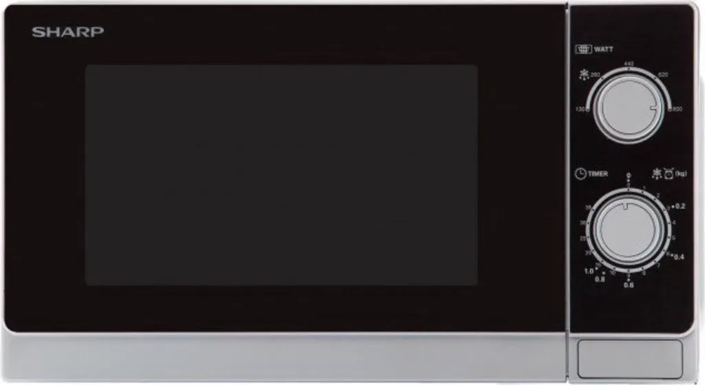 Sharp R200INW Mikrowelle Silbermetallic 13 Sharp R200INW Mikrowelle Silbermetallic – Bild 11