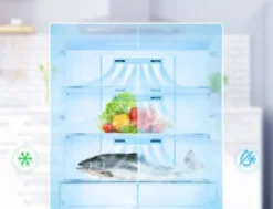 TCL Kühl-Gefrierkombination Dark Silver 282L MultiAirFlow Umluftkühlung/Total No Frost/Touchscreen RP282BSFO -Kaufland Verkäufe 3454adc30b1ffbc4224e1f34d4838eab