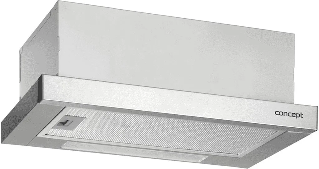 CONCEPT Küchenhaube Haube Für Die Küche Teleskop Ausziehbar Metall Regelung Mechanisch 4 CONCEPT Küchenhaube Haube Für Die Küche Teleskop Ausziehbar Metall Regelung Mechanisch – Bild 2