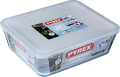 PYREX - 244P000 / 7043 - Rechteckschale Mit Deckel - 27 Cm * 22 Cm - Pyrex Cook & Freeze -Kaufland Verkäufe 362c9ca9ae7864cc9c250565d7428ea3