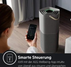 AEG Luftreiniger AX91-604GY App Allergene Leise Staub Bakterien Aktivkohle -Kaufland Verkäufe 3670856b3447d008eba8140bd19f35b4