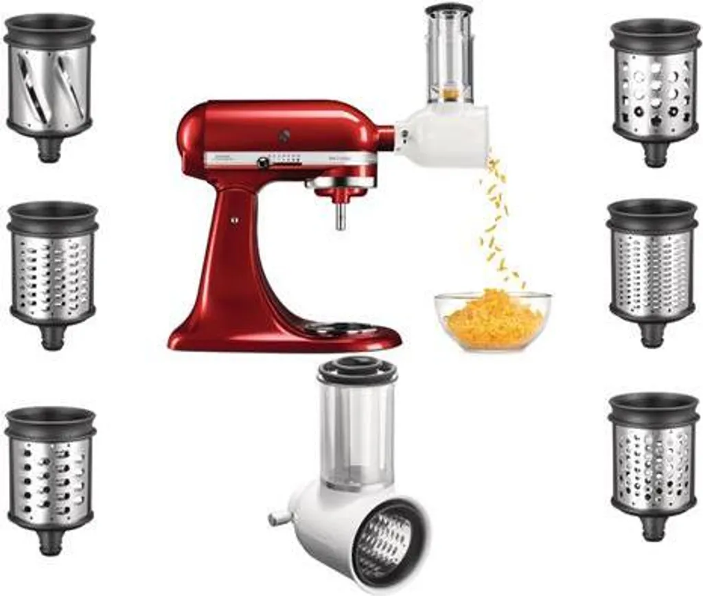 KitchenAid 5KSMVSA SET Gemüseschneider Mit 6 Trommeln 5KSMEMVSC 4 KitchenAid 5KSMVSA SET Gemüseschneider Mit 6 Trommeln 5KSMEMVSC – Bild 2