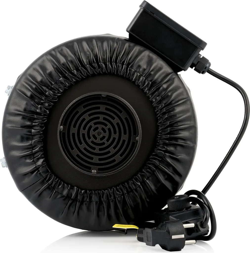 Zelsius Elektrischer Rohrlüfter 345 M³/h Grow Tent | Ø 100 Mm | Radialventilator 5 Zelsius Elektrischer Rohrlüfter 345 M³/h Grow Tent | Ø 100 Mm | Radialventilator – Bild 3