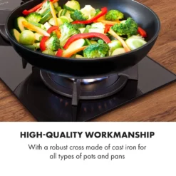 Klarstein Goldflame Domino Gaskochfeld , 2-flammig , Autark , 30 Cm , Einbau , Messing-Brenner , Erdgas/Propangas , Sicherheitsventile , Automatische Abschaltung , Topfträger Aus Gusseisen , Inkl. Schlauch Und Druckminderer , Glaskeramik Ø 8 Mm , Schwarz -Kaufland Verkäufe 3927a5559627654350beda8bf262b84c