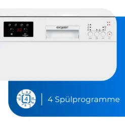 Exquisit Geschirrspüler GSP9312-060E Weiss | 12 Maßgedecke | Weiß -Kaufland Verkäufe 39900198ff778f999ad2193d7599a383