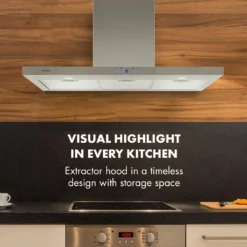 Klarstein Limelight Dunstabzugshaube 90 Cm , Wandhaube , Energieeffizienzklasse A++ , Abluftbetrieb , 600 M³/h , 3 Geschwindigkeitsstufen , Digitalanzeige , LED-Kochfeldbeleuchtung , Umrüstbar Auf Umluftbetrieb , Edelstahl Gebürstet 13 Klarstein Limelight Dunstabzugshaube 90 Cm , Wandhaube , Energieeffizienzklasse A++ , Abluftbetrieb , 600 M³/h , 3 Geschwindigkeitsstufen , Digitalanzeige , LED-Kochfeldbeleuchtung , Umrüstbar Auf Umluftbetrieb , Edelstahl Gebürstet -Kaufland Verkäufe 39c117764a5739aedc424d4e327dc4e5