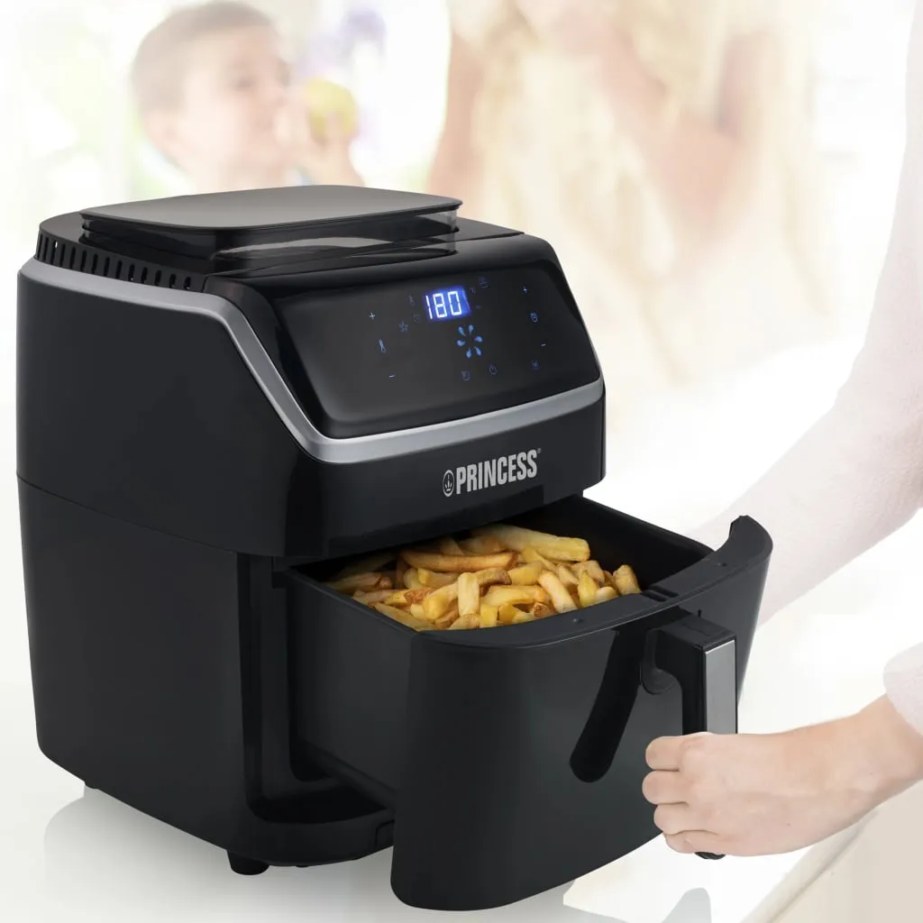 Princess Dampf-Fritteuse 1700W 6,5L Schwarz 6 Princess Dampf-Fritteuse 1700W 6,5L Schwarz – Bild 4
