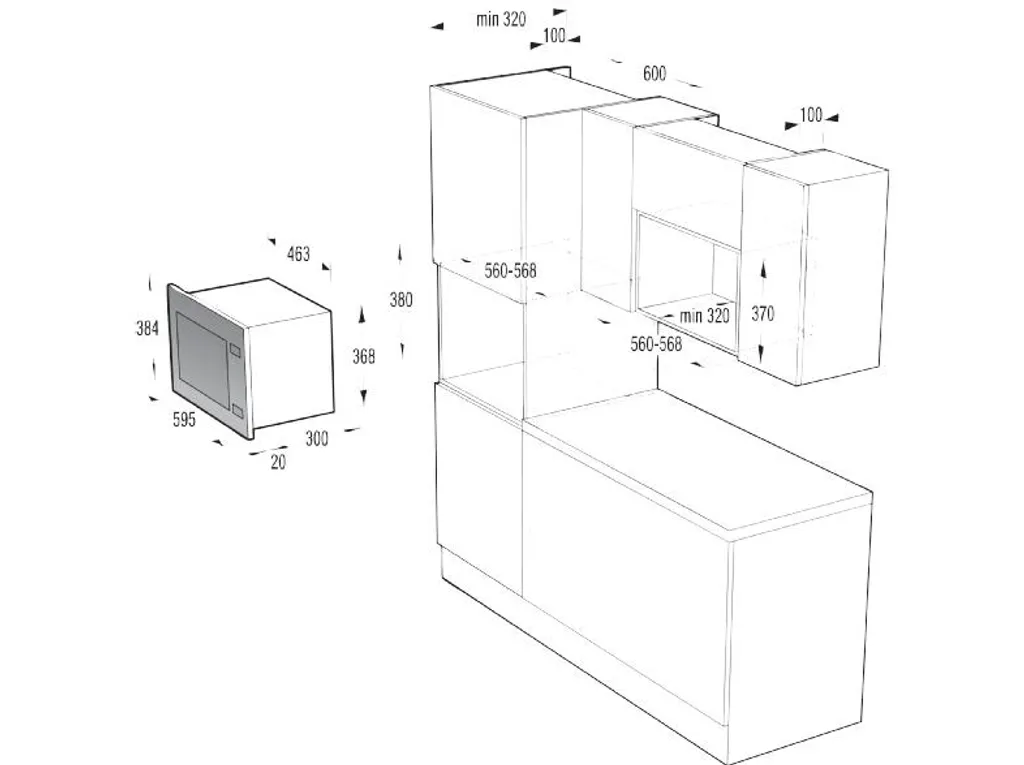 Gorenje BM171D3X Mikrowelle Einfache Reinigung 4 Gorenje BM171D3X Mikrowelle Einfache Reinigung – Bild 2