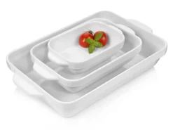 Sänger SÄNGER Auflaufformen Aus Porzellan Weiß 3 Teilig