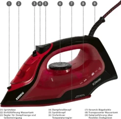 BOMANN Dampfbügelautomat DB 6035 CB Schwarz/rot Dampf Bügeleisen 7 Funktionen 15 BOMANN Dampfbügelautomat DB 6035 CB Schwarz/rot Dampf Bügeleisen 7 Funktionen -Kaufland Verkäufe 3a3a7a8d2e75d9b6ee4a0189f326b6ee